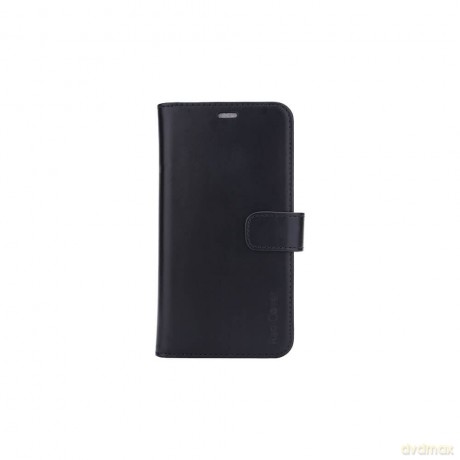 RadiCover - Radiationprotected Mobilewallet Leather iPhone 12 PRO Max Exclusive 2in1 Magnetcover- Black [ETUI]