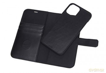 RadiCover - Radiationprotected Mobilewallet Leather iPhone 12 PRO Max Exclusive 2in1 Magnetcover- Black [ETUI]