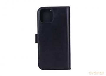 RadiCover - Radiationprotected Mobilewallet Leather iPhone 12 PRO Max Exclusive 2in1 Magnetcover- Black [ETUI]