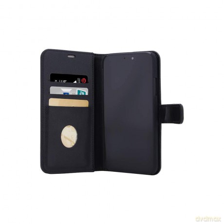 RadiCover - Radiationprotected Mobilewallet PU iPhone 11 - Black [ETUI]