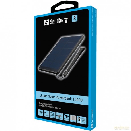 Sandberg - Urban Solar Powerbank 10000