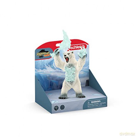 Schleich - Eldrador Creatures - Blizzard Bear with Weapon (42510) [FIGURKA]