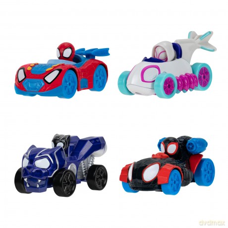 Spidey - Amazing Metals Car 4 Pk (Snf0200) [FIGURKA]