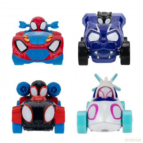 Spidey - Amazing Metals Car 4 Pk (Snf0200) [FIGURKA]