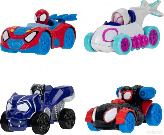 Spidey - Amazing Metals Car 4 Pk (Snf0200) [FIGURKA]