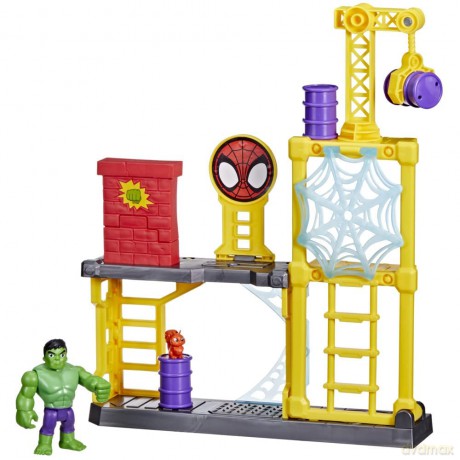 Spidey and His Amazing Friends - Power Smash Hulk (F3717) [FIGURKA]
