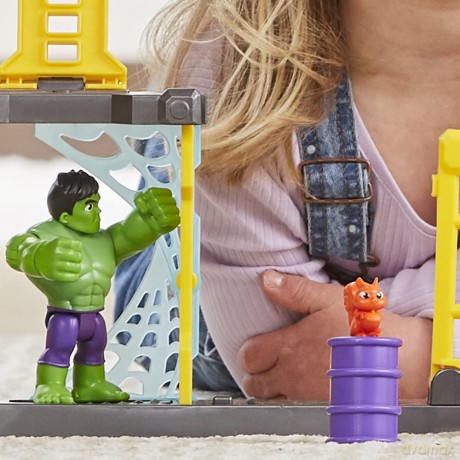 Spidey and His Amazing Friends - Power Smash Hulk (F3717) [FIGURKA]