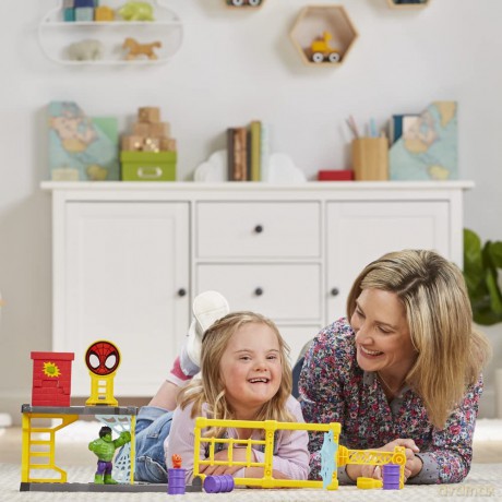 Spidey and His Amazing Friends - Power Smash Hulk (F3717) [FIGURKA]