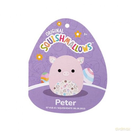 Squishmallows - 19 cm Plush - Spring - Peter the Pig