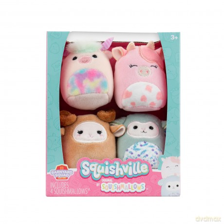 Squishville - 4 Pack S7 - Barnyard Squad