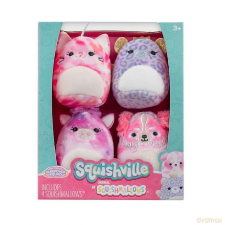 Squishville - 4 Pack S7 - Sleepover Squad