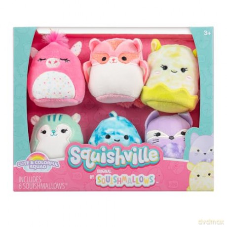 Squishville - 6 pack S7 - Cute and Colourful Squad