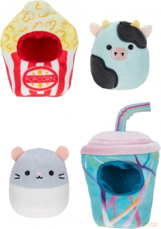 Squishmallows Squishville Maskotka Cillian i Rusty Movie Marathon - SQM0514