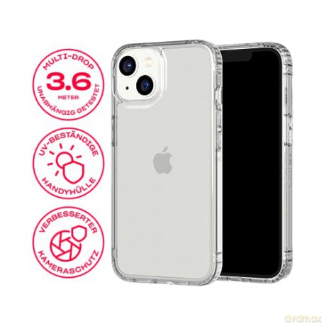 Tech21 - Evo Clear iPhone 14 Cover - Transparent [ETUI]
