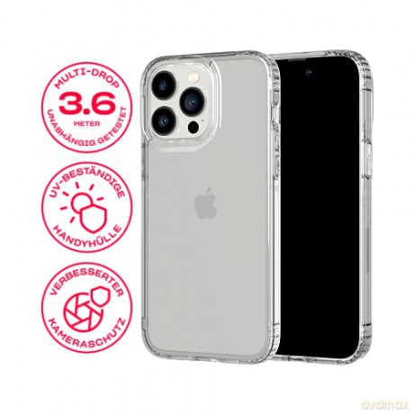 Tech21 - Evo Clear iPhone 14 Pro Max Cover - Transpararent [ETUI]