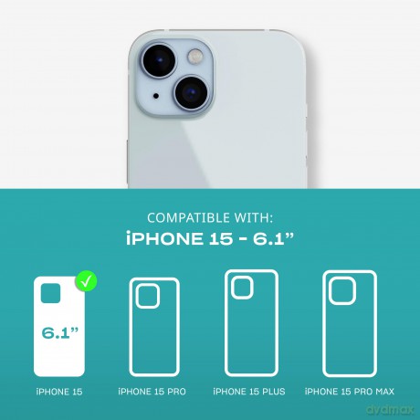 Tech21 - Evo Clear iPhone 15 Clear [ETUI]