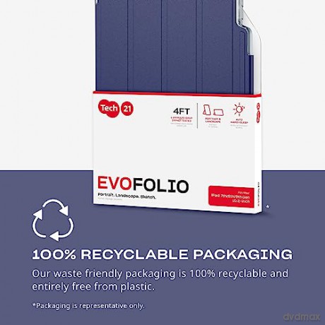 Tech21 - Evo Folio iPad 10.2 Cover - Blue [ETUI]