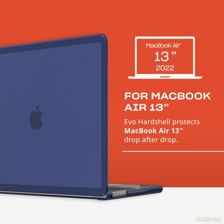 Tech21 - Evo Hardshell MacBook Air 13" M2 2022 Cover - Blue [ETUI]