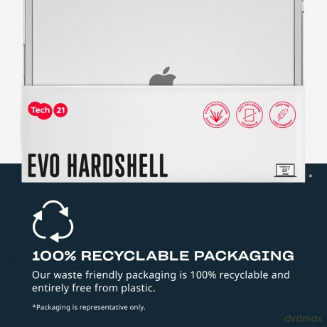 Tech21 - Evo Hardshell MacBook Air 13" M2 2022 Cover - Clear [ETUI]