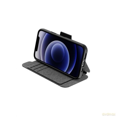 Tech21 - Evo Lite Wallet iPhone 12 Case - Black [ETUI]