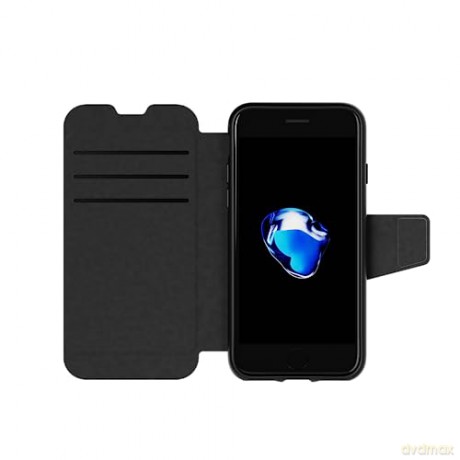Tech21 - Evo Lite Wallet iPhone SE/8/7 Case - Black [ETUI]