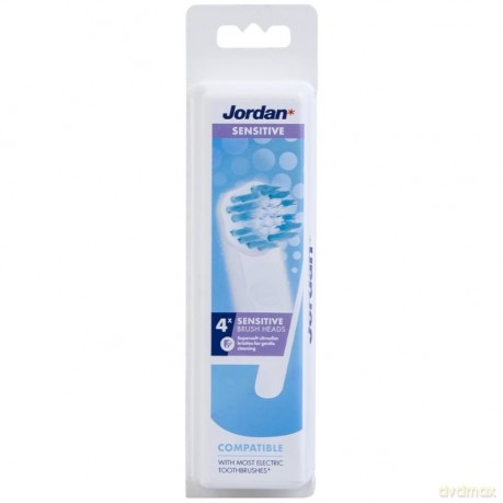 Jordan - Jordan Sensitive Brush Heads 4 pk.