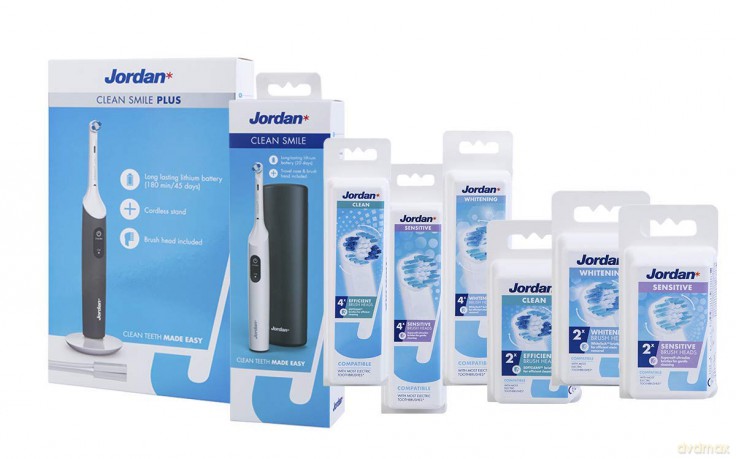 Jordan - Jordan White Brush Heads 4 pk.