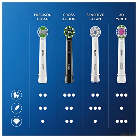 Oral-B - Cross Action Black 8ct