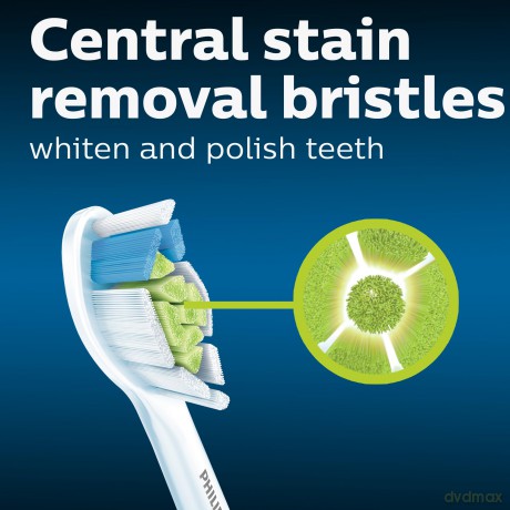 Philips - Sonicare Optimal White Toothbrush Heads 4 Pack HX6064/10