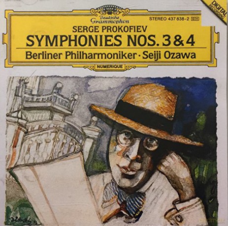 Ozawa Berliner Phil.: Prokofiev- Symphony No.3,4 [CD]