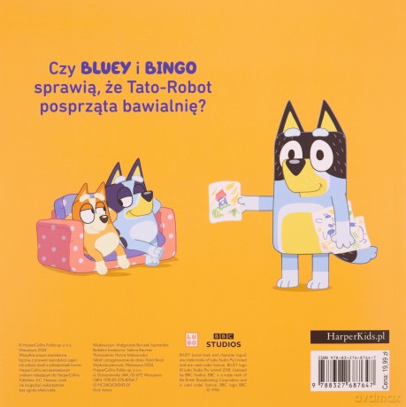 Bluey. Tato-robot. Moja czytanka [KSIĄŻKA]