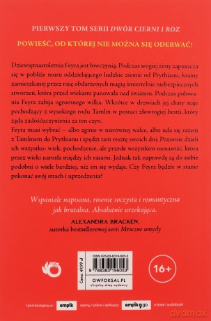 Dwór cierni i róż (Tom 1) - Sarah J. Maas [KSIĄŻKA]