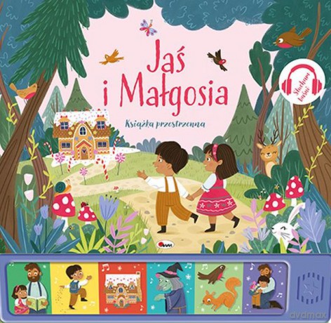 Jaś i Małgosia. Słucham baśni - Natalia Kawałko-Dzikowska [KSIĄŻKA]