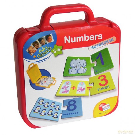 Liscianigiochi Baby Genius Liczby Walizka [GRA]