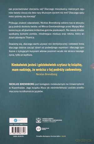 Klucz do nieśmiertelności. Natura i jej sposoby na długowieczność - Nicklas Brendborg [KSIĄŻKA]
