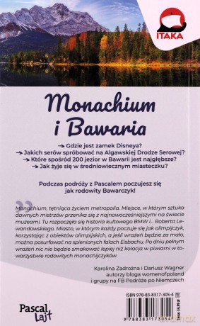 Monachium i Bawaria. Pascal Lajt - Karolina Zadrożna, Dariusz Wagner [KSIĄŻKA]