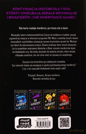 Mroczna strona. The Naturals (Tom 2) - Jennifer Lynn Barnes [KSIĄŻKA]