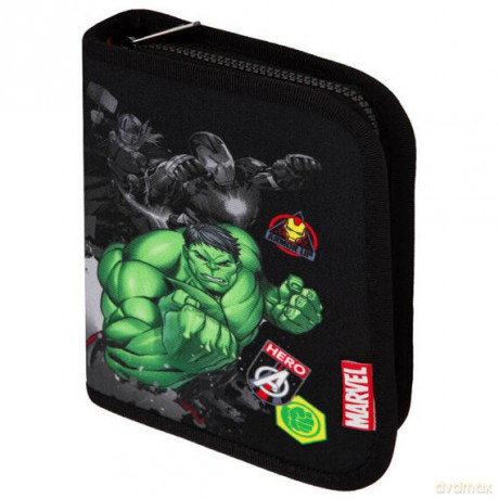 Piórnik jednoklapkowy bez wyposażenia Coolpack Disney Core Clipper Avengers