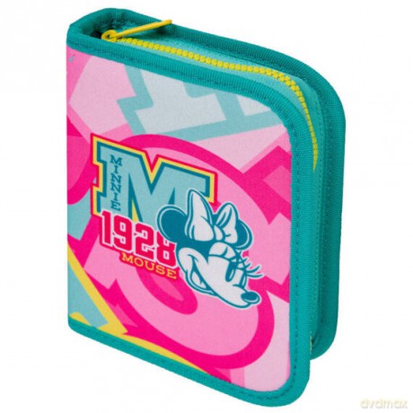 Piórnik jednoklapkowy bez wyposażenia Coolpack Disney Core Clipper Minnie
