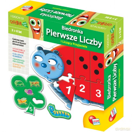 Liscianigiochi Karotka Soft Biedronka [ZABAWKA]