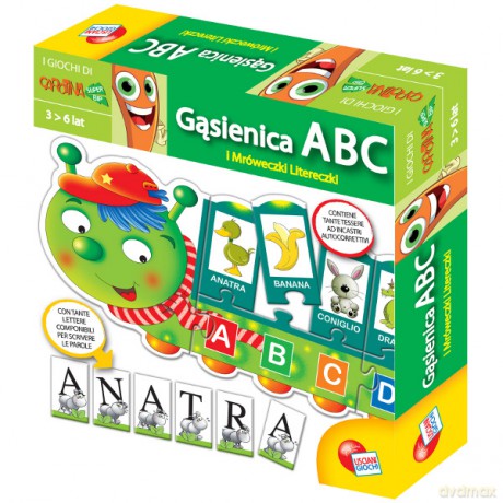 Liscianigiochi Karotka Soft Gąsienica [ZABAWKA]