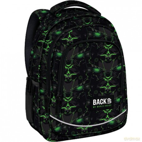 Plecak 3-komorowy Backup Monster green PLB6X59