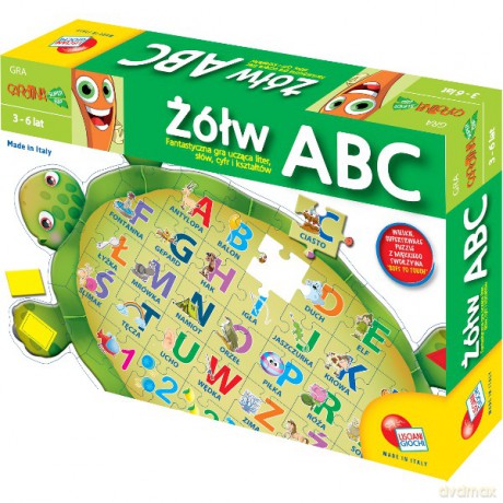 Liscianigiochi Karotka Żółw Abc [ZABAWKA]