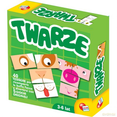 Liscianigiochi Linea Fun Zigzag Twarze [GRA]