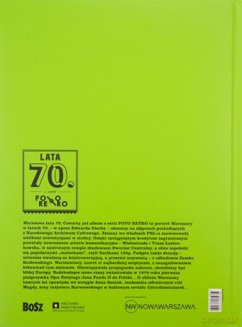 Warszawa lata 70. Foto retro - Jan Łoziński [KSIĄŻKA]