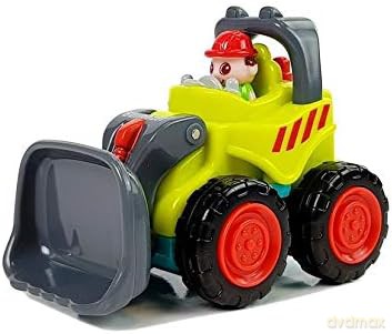 Autko Budowlane Dla Malucha Betoniarka Walec Spychacz Wywrotka5 Rodzajów 5980 Lean Toys