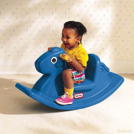 Little Tikes Koń Na Biegunach Niebieski [ZABAWKA]