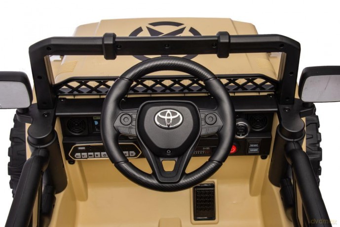 Auto na akumulator Toyota FJ Khaki 4x4 15765 Lean Toys