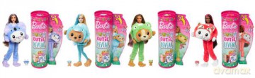 Barbie Lalka Cutie Reveal Seria Kostiumy Zwierzaczki mix HRK22 MATTEL