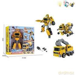 ROBOTY Zabawka Dla Chłopca 3 LAT SAMOCHÓD Zabawki Betoniarka Transformująca